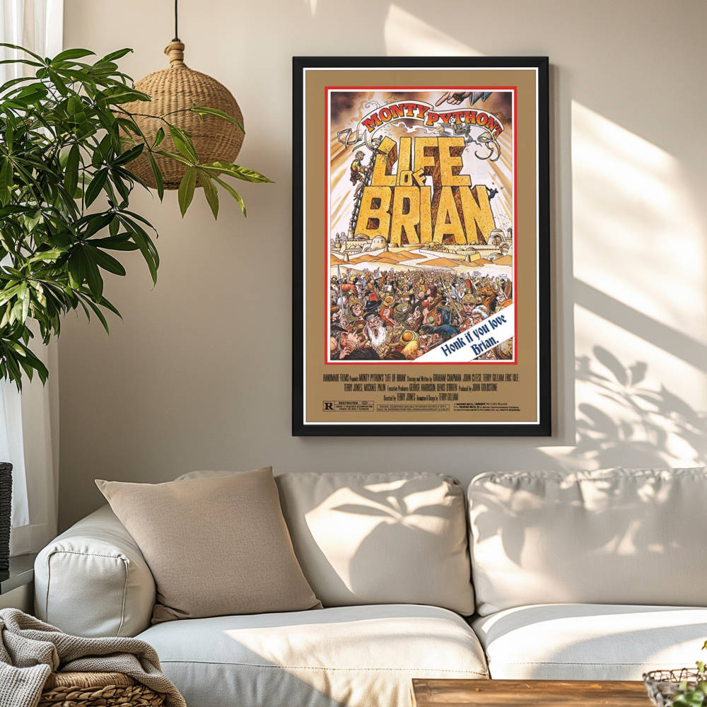 "Life of Brian" (1979) Framed Movie Poster