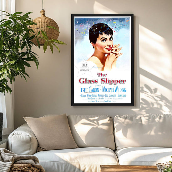 "Glass Slipper" (1955) Framed Movie Poster