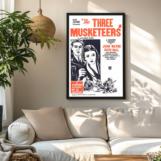 "Three Musketeers" (1933) Framed Movie Poster