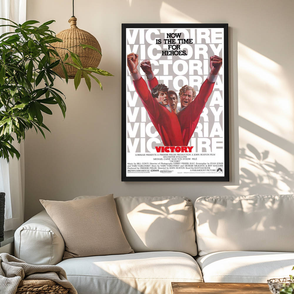 "Victory" (1981) Framed Movie Poster