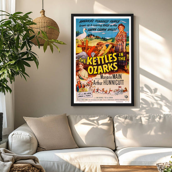 "Kettles In The Ozarks" (1956) Framed Movie Poster