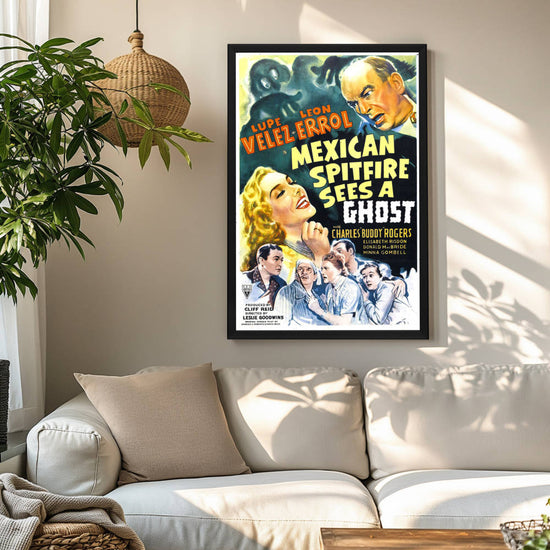 "Mexican Spitfire Sees A Ghost" (1942) Framed Movie Poster