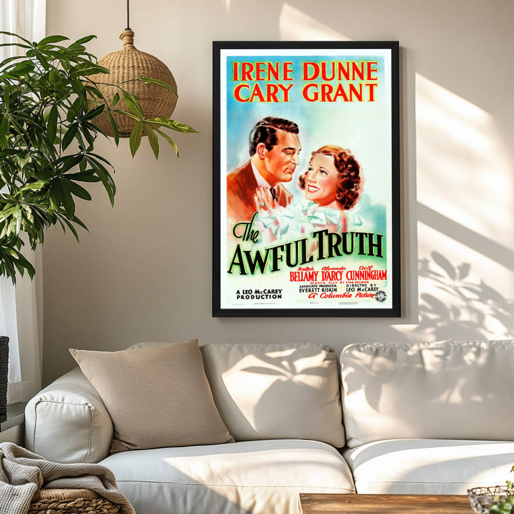 "Awful Truth" (1937) Framed Movie Poster