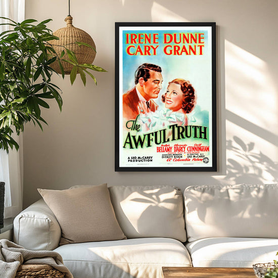 "Awful Truth" (1937) Framed Movie Poster