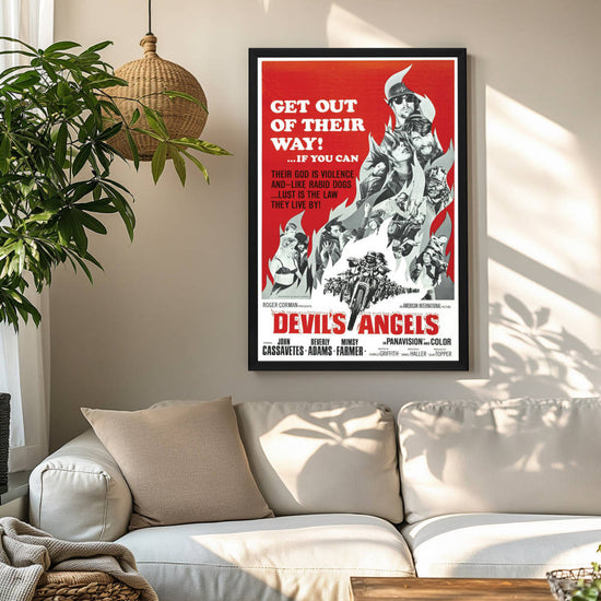 "Devil's Angels" (1967) Framed Movie Poster
