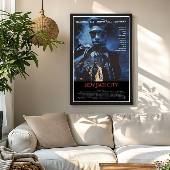 "New Jack City" (1991) Framed Movie Poster