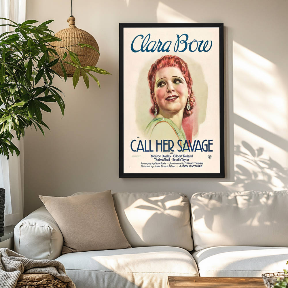 "Call Her Savage" (1932) Framed Movie Poster