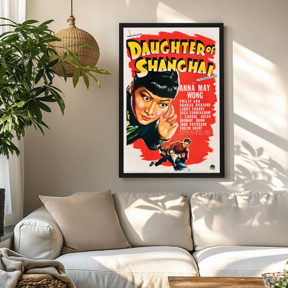 "Daughter Of Shanghai" (1937) Framed Movie Poster