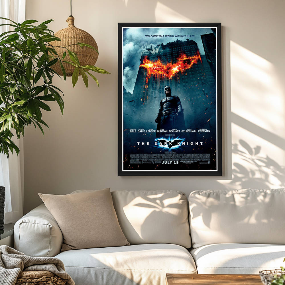 "Dark Knight" (2008) Framed Movie Poster