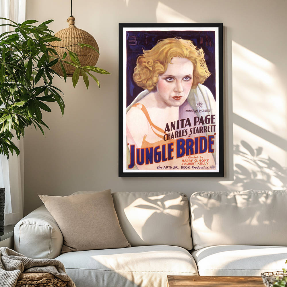 "Jungle Bride" (1933) Framed Movie Poster