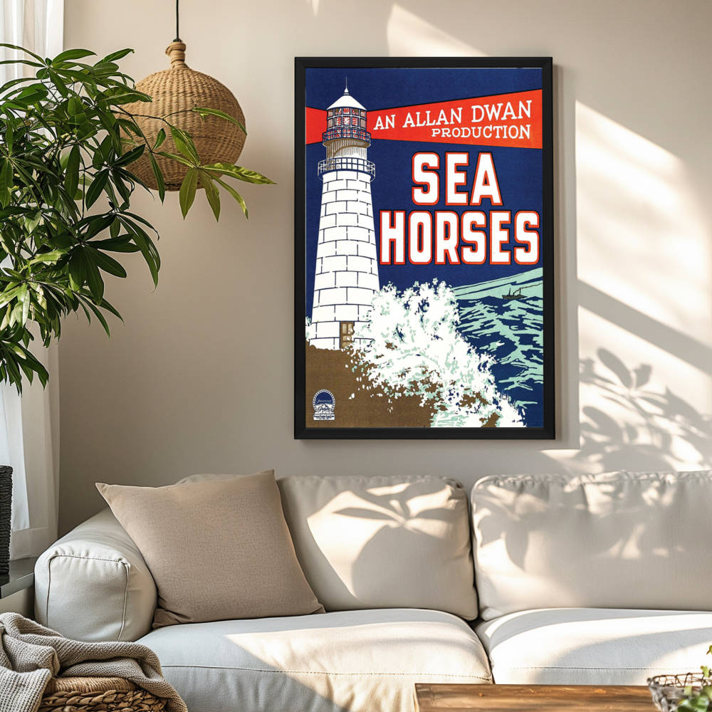 "Sea Horses" (1926) Framed Movie Poster