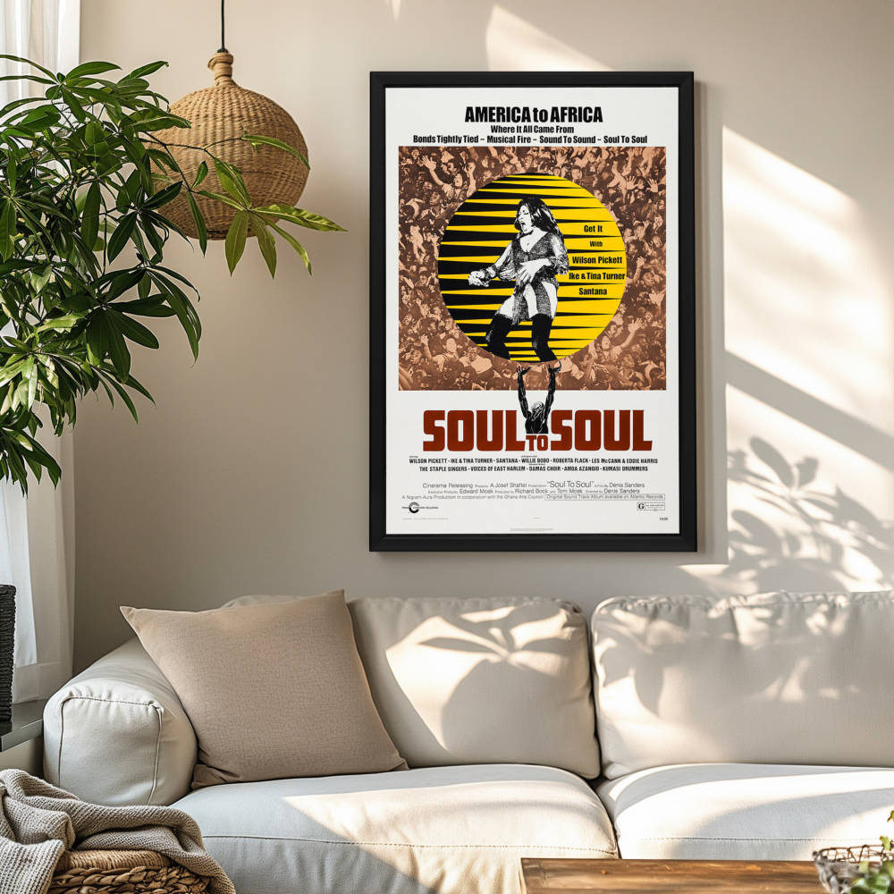 "Soul To Soul" (1971) Framed Movie Poster