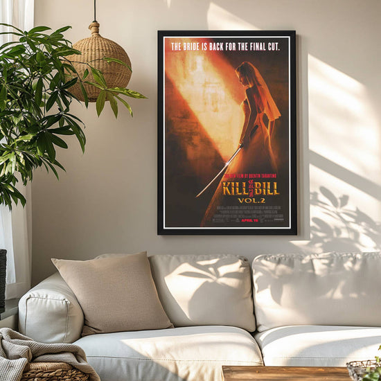 "Kill Bill: Vol. 2" (2003) Framed Movie Poster