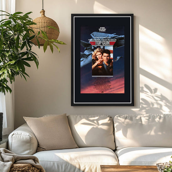 "Top Gun" (1986) Framed Movie Poster