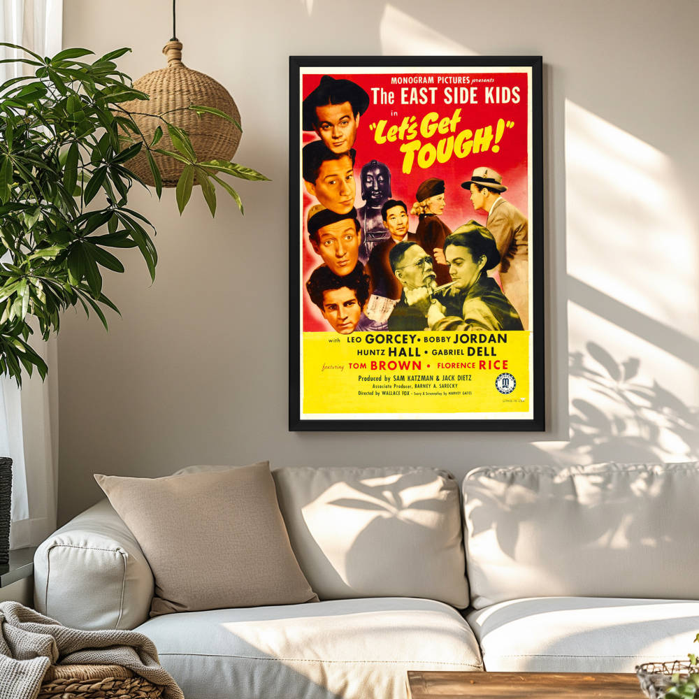 "Let's Get Tough!" (1942) Framed Movie Poster