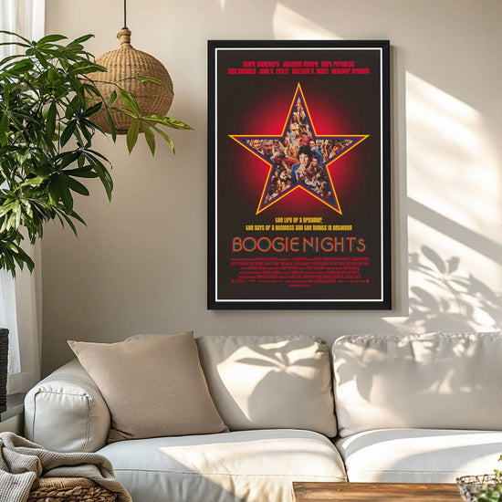 "Boogie Nights" (1997) Framed Movie Poster