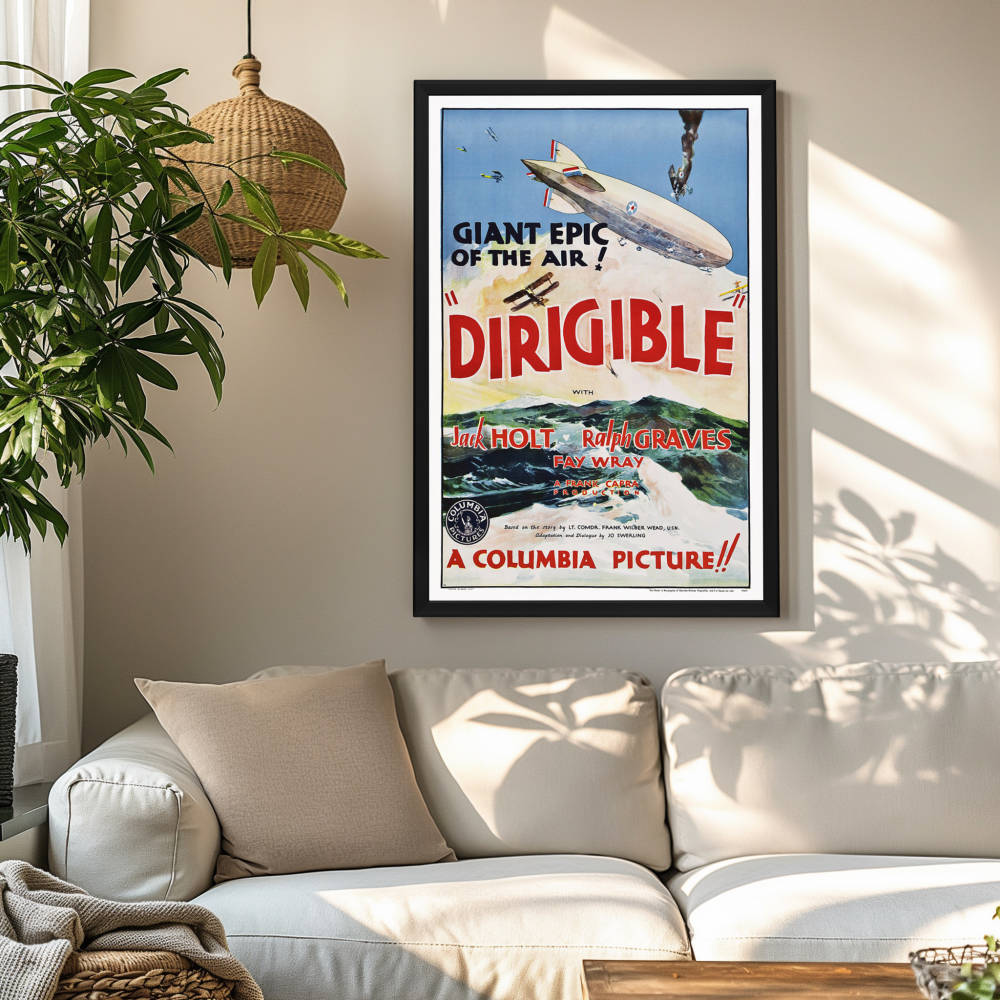 "Dirigible" (1931) Framed Movie Poster