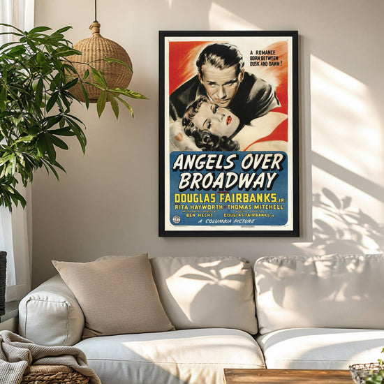 "Angels Over Broadway" (1940) Framed Movie Poster