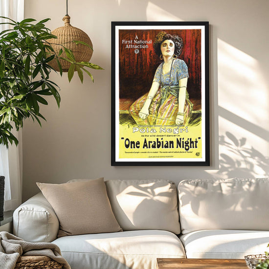 "One Arabian Night" (1923) Framed Movie Poster