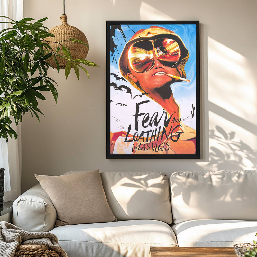 "Fear and Loathing in Las Vegas" (1998) Framed Movie Poster