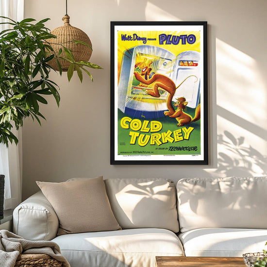 "Cold Turkey" (1951) Framed Movie Poster