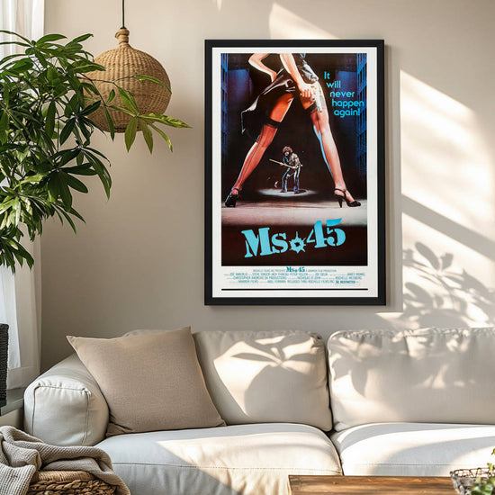 "Ms. 45" (1981) Framed Movie Poster