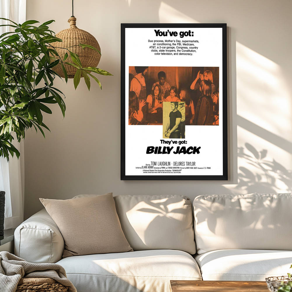 "Billy Jack" (1971) Framed Movie Poster