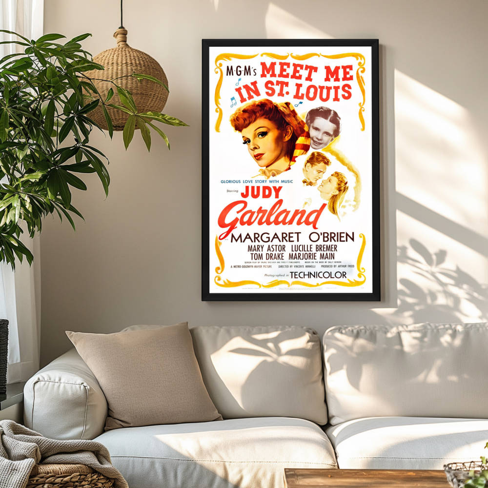 "Meet Me In St. Louis" (1944) Framed Movie Poster