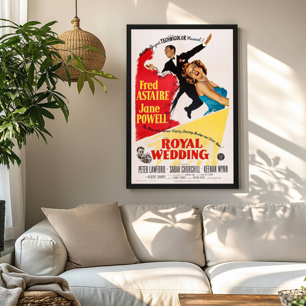 "Royal Wedding" (1951) Framed Movie Poster