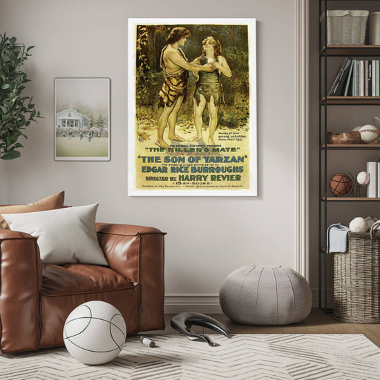 "Son Of Tarzan" (1920) Framed Movie Poster
