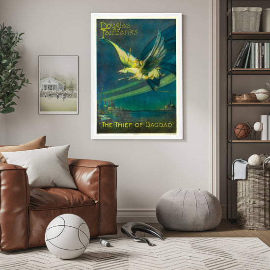 "Thief Of Bagdad" (1924) Framed Movie Poster