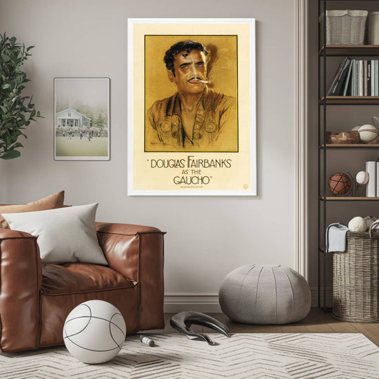 "Gaucho" (1927) Framed Movie Poster