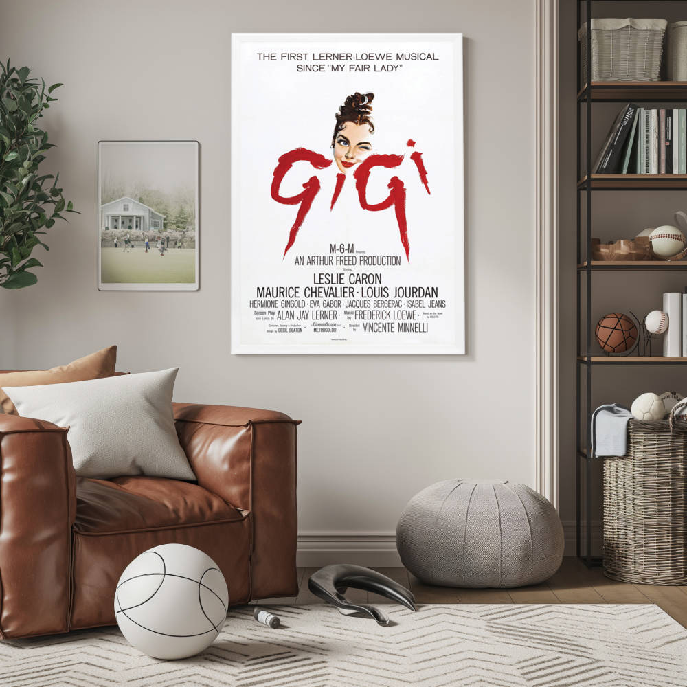 "Gigi" (1958) Framed Movie Poster