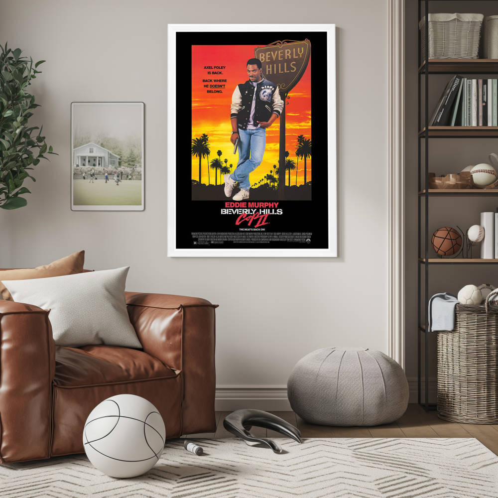 "Beverly Hills Cop II" (1987) Framed Movie Poster