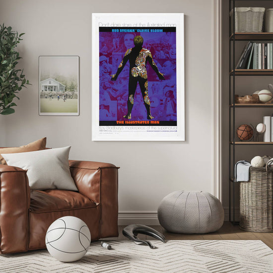 "Illustrated Man" (1969) Framed Movie Poster