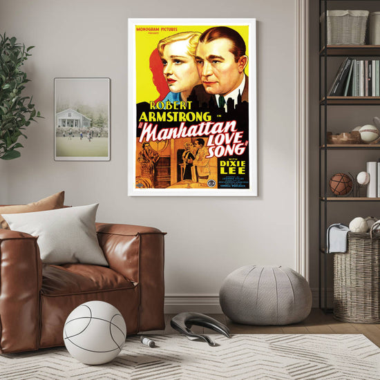 "Manhattan Love Song" (1934) Framed Movie Poster