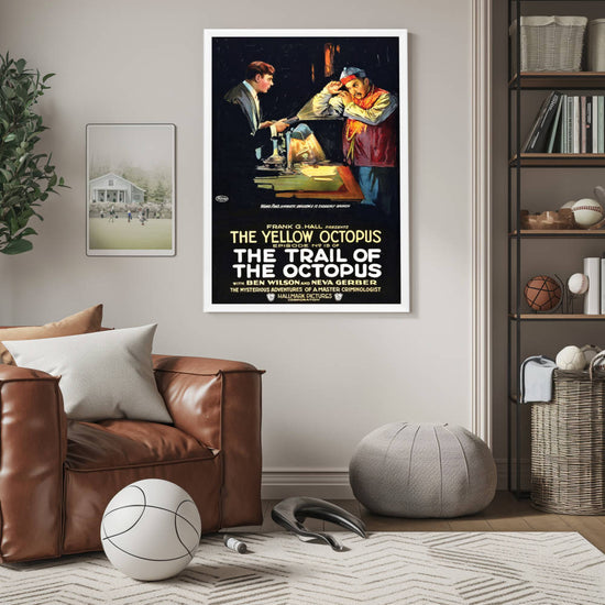 "Trail Of The Octopus" (1919) Framed Movie Poster