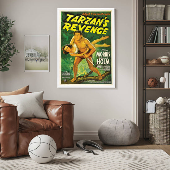 "Tarzan's Revenge" (1938) Framed Movie Poster