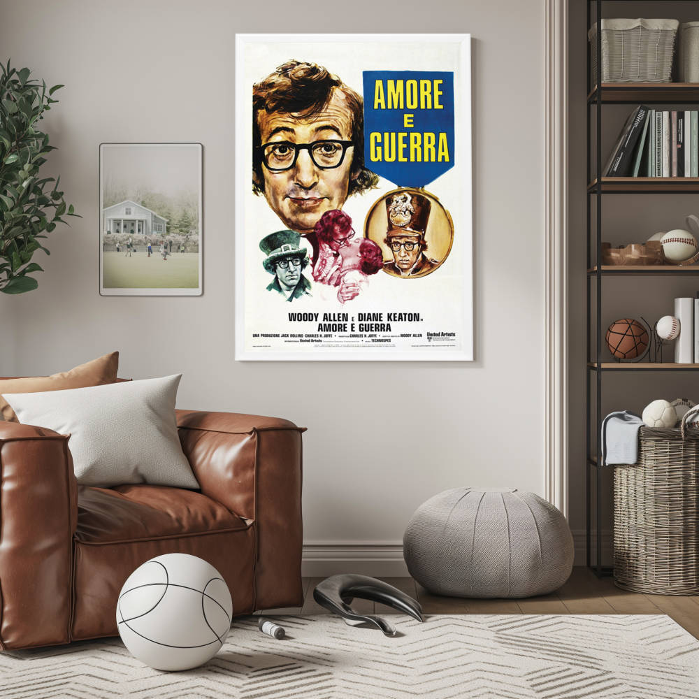 "Love And Death" (1975) Framed Movie Poster