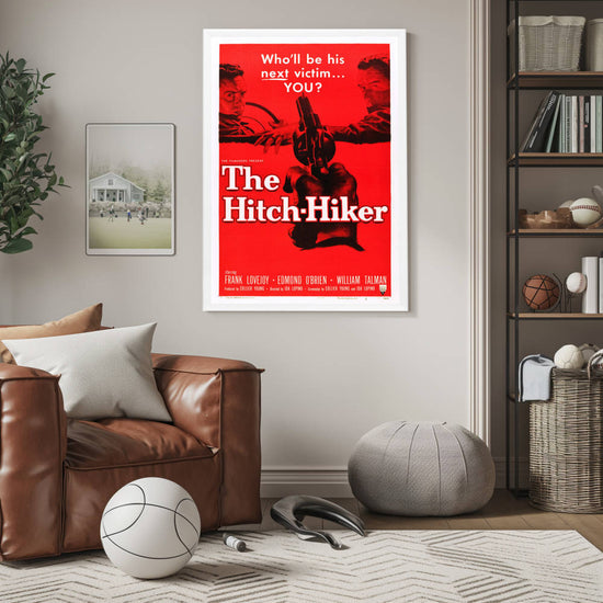 "Hitch-Hiker" (1953) Framed Movie Poster