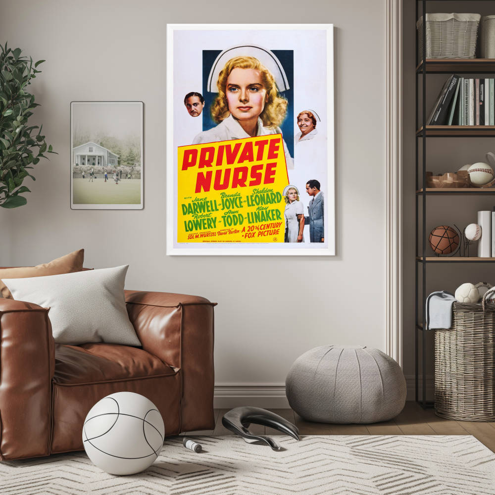 "Private Nurse" (1941) Framed Movie Poster