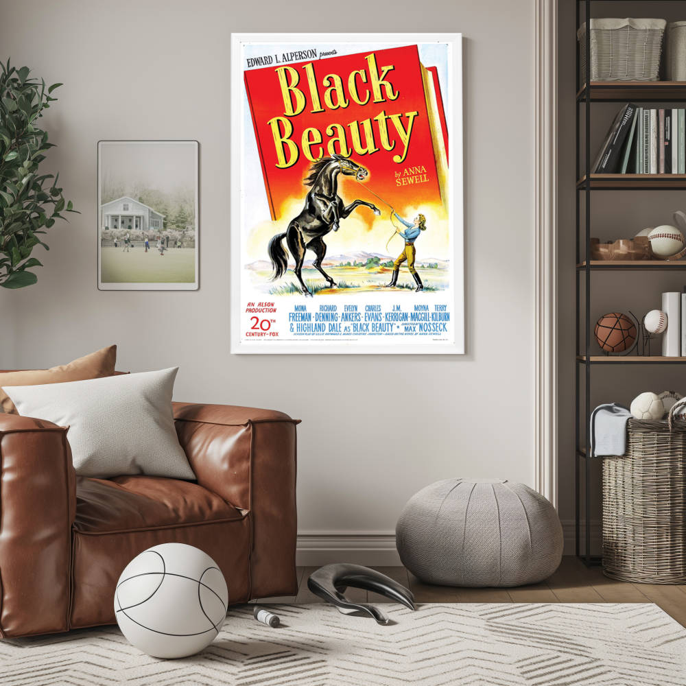 "Black Beauty" (1946) Framed Movie Poster