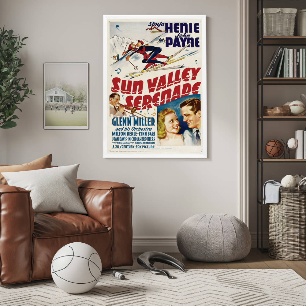 "Sun Valley Serenade" (1941) Framed Movie Poster