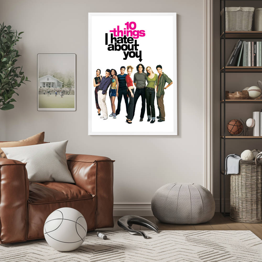 "10 Things I Hate About You" (1999) Framed Movie Poster
