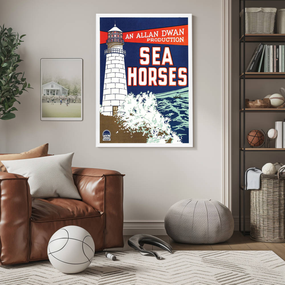 "Sea Horses" (1926) Framed Movie Poster