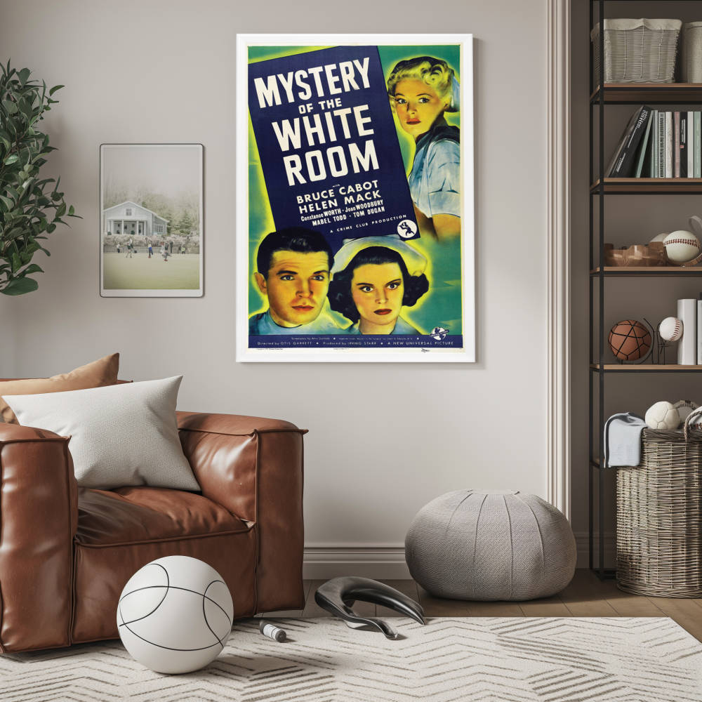 "Mystery Of The White Room" (1939) Framed Movie Poster