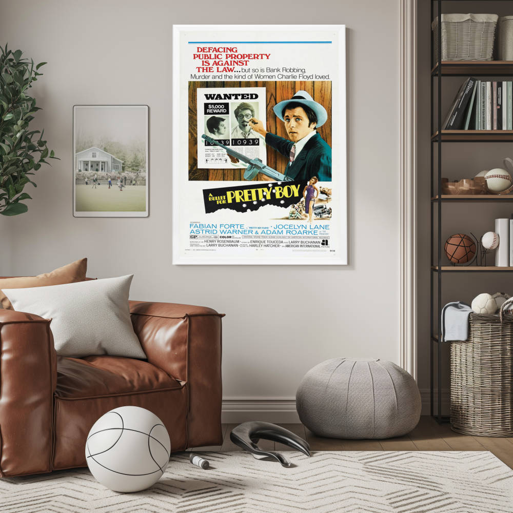 "Bullet For Pretty Boy" (1970) Framed Movie Poster