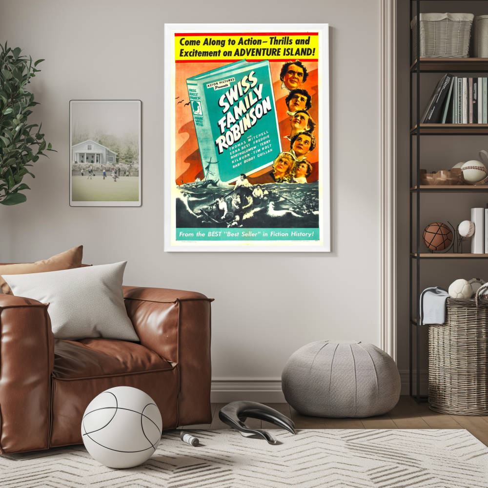 "Swiss Family Robinson" (1940) Framed Movie Poster