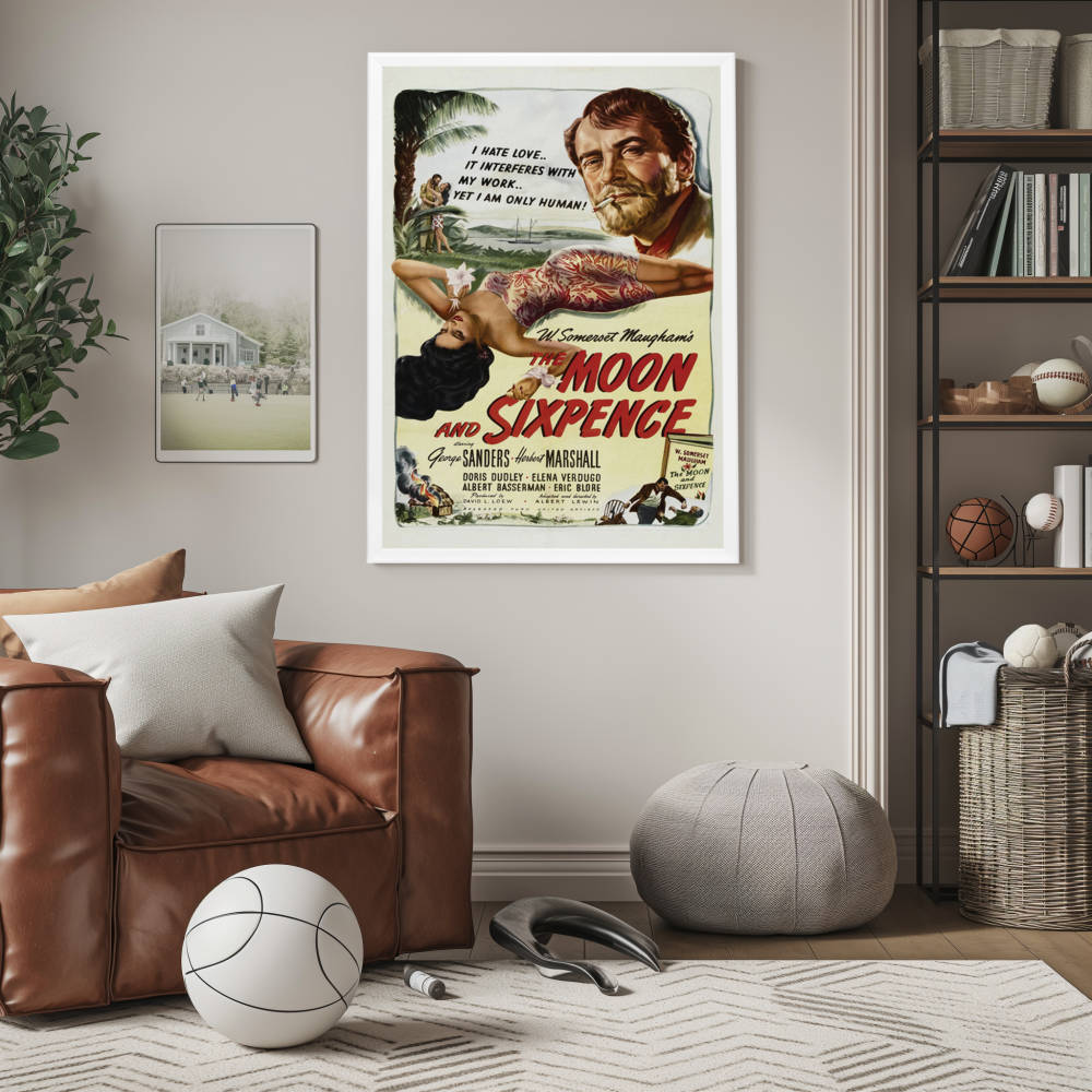 "Moon And Sixpence" (1942) Framed Movie Poster