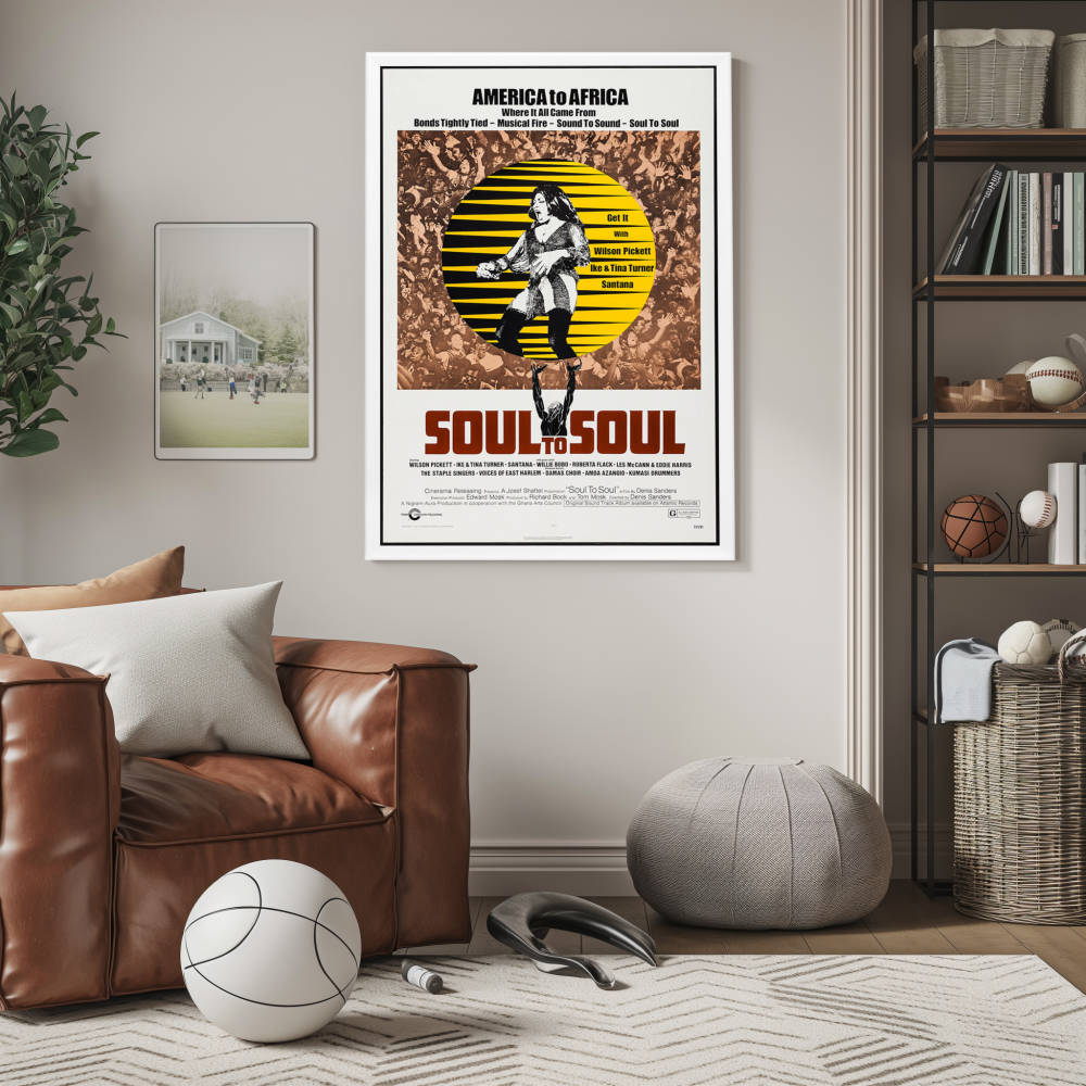 "Soul To Soul" (1971) Framed Movie Poster